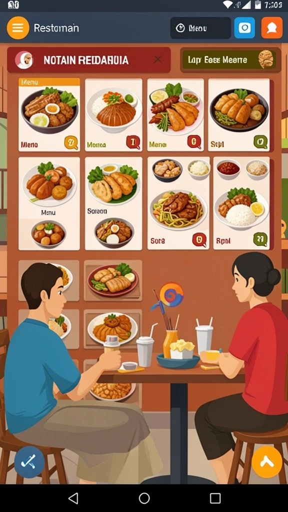 sr877 - Layar menampilkan misi yang harus diselesaikan pemain.
